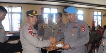 Kapolres Mappi Pimpin Sosialisasi DIPA  Dan Penandatanganan Fakta Integritas Tahun Anggaran 2026