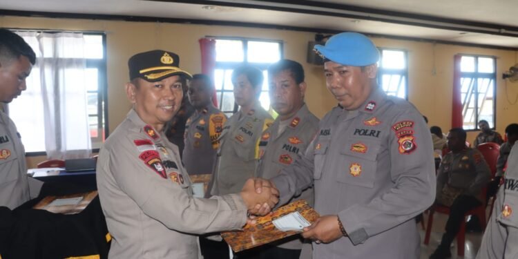 Kapolres Mappi Pimpin Sosialisasi DIPA  Dan Penandatanganan Fakta Integritas Tahun Anggaran 2026