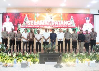 Polda Papua Gelar Lomba Nyanyi Solo dan Vocal Grup dalam Rangka Perayaan Natal 2025⁰
