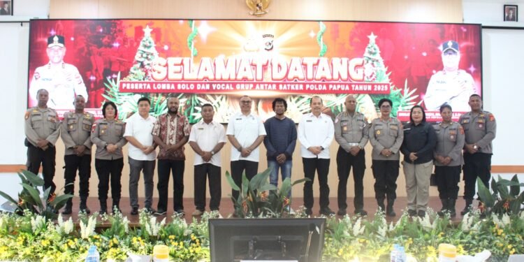 Polda Papua Gelar Lomba Nyanyi Solo dan Vocal Grup dalam Rangka Perayaan Natal 2025⁰
